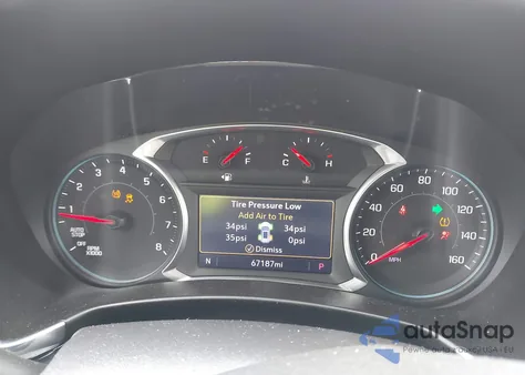 2020 Chevrolet Equinox Awd Lt 2.0L Turbo z USA, uszkodzony, nr VIN 3GNAXVEX8LS513889